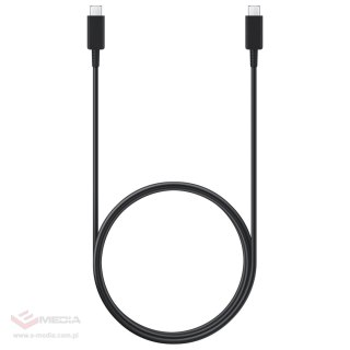 Samsung kabel USB-C - USB-C 5A 480Mb/s 1.8m czarny (EP-DX510JBEGEU)