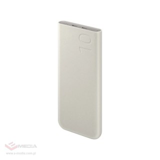 Powerbank Samsung EB-P3400XUEGEU FastCharge 2x USB-C 25W 10000mAh - beżowy