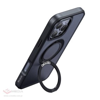 Etui MCDODO PC-4933 do iPhone 16 Pro Max MagSafe stojak (czarne)