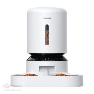 Dozownik karmy PETLIBRO Granary 5L WiFi podwójna miska (biały)