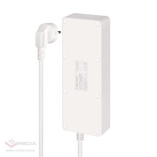 Listwa sieciowa Kruger&Matz 4 gniazda typu niemieckiego i 4xUSB 2100 mA Connect P6 Tuya