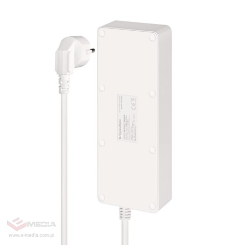 Listwa sieciowa Kruger&Matz 4 gniazda typu niemieckiego i 4xUSB 2100 mA Connect P6 Tuya