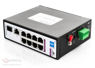 SWITCH 8-portowy SP-SGI108S Przemysłowy SFP