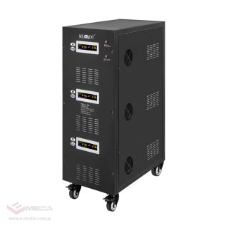 Automatyczny trójfazowy stabilizator napięcia KEMOT PROavr-80k