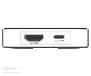 ADAPTER DO BEZPRZEWODOWEGO KLONOWANA EKRANU V1162B01 2.4 GHz + 5 GHz UNITEK