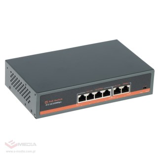 SWITCH POE APTI-POE0402-60W-ECO 4-PORTOWY