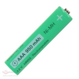 AKUMULATOR AKU-AAA-950/GC*P4 1.2 V Ni-MH HR03, AAA Green Cell