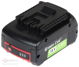 AKUMULATOR DO ELEKTRONARZĘDZI PTBO18V4-GC Zamiennik Bosch 18V 4 Ah Green Cell