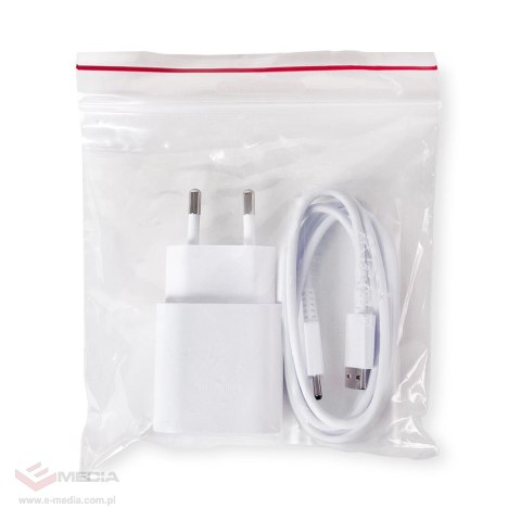 Ładowarka sieciowa Samsung EP-TA50EWE 8W USB-A z kablem microUSB ECB-DU4AWE (Bulk - opakowanie zastępcze) - biała