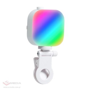 Lampa do selfie TELESIN Ice Cube z uchwytem