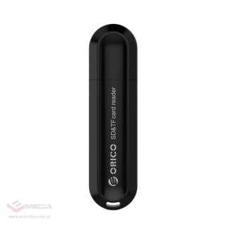 Czytnik kart pamięci Orico CRS21 USB 3.0 SD i microSD - czarny