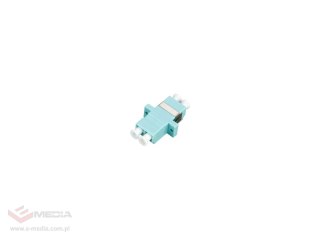 Adapter światłowodowy multimodowy OM3 LC duplex ALANTEC