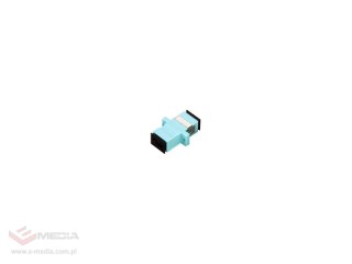 Adapter światłowodowy multimodowy OM3 SC simplex ALANTEC