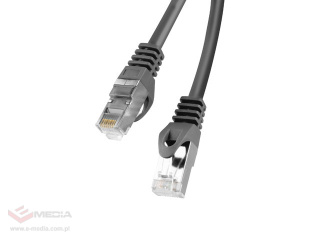 Patchcord F/UTP KAT.6 2m CZARNY