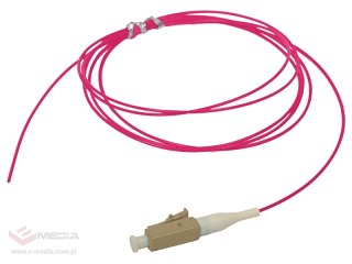 Pigtail MM OM4 1G 50/125 wtyk LC dł. 2 m "EASY STRIP" ALANTEC