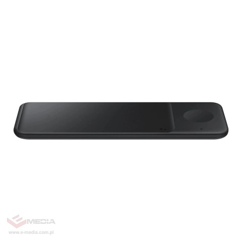 Ładowarka Samsung Trio EP-P6300TBEGEU indukcyjna 3w1 do telefonu / Galaxy Watch / Buds - czarna + ładowarka sieciowa + kabel